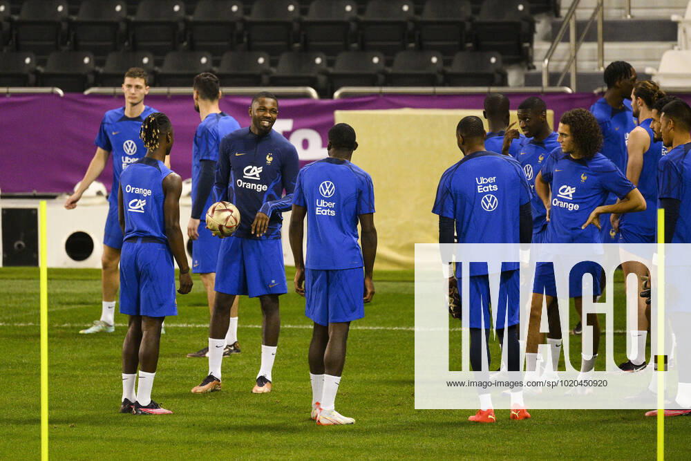 THURAM Marcus (FRA) FOOTBALL : Entrainement de l Equipe de France - coupe du Monde Qatar 2022 - 16 12 2022 JBAutissier Panoramic