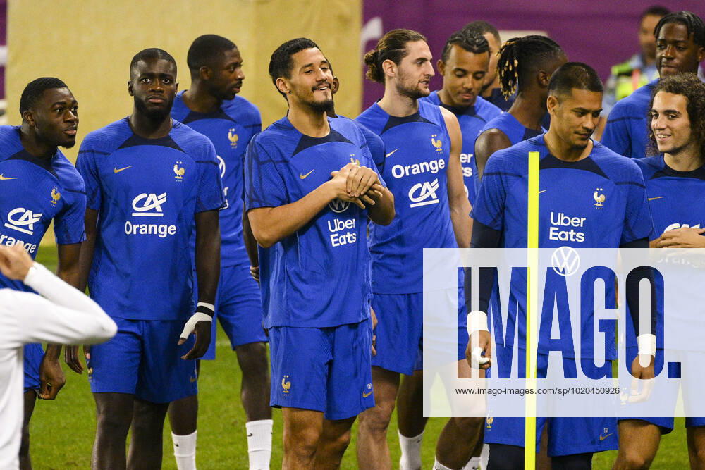 SALIBA William (FRA) FOOTBALL : Entrainement de l Equipe de France - coupe du Monde Qatar 2022 - 16 12 2022 JBAutissier Panoramic