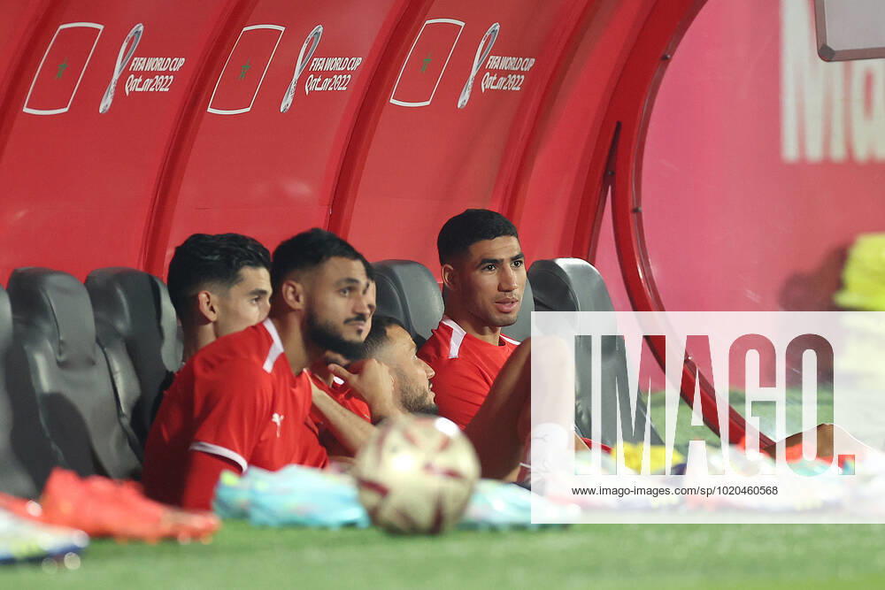 Training of the Moroccan football team Training of the Moroccan football team at the Al Duhail camp the day before the match against Croatia in Doha, Qatar on December 16, 2022. IgorxKralj PIXSELL