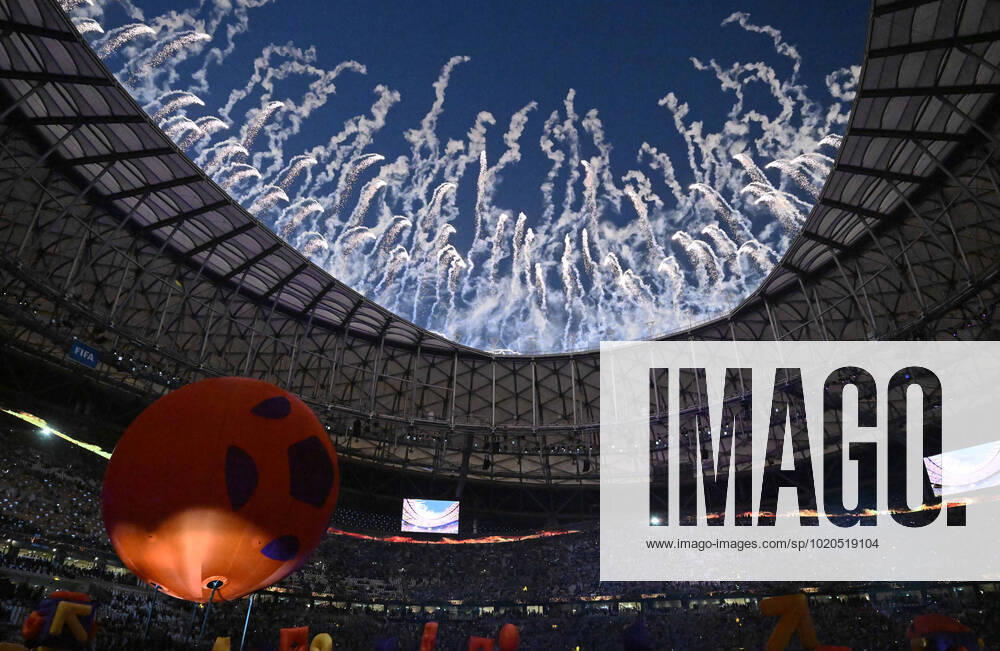 Fussball, Herren, Saison 2022 23, WM in Katar, Finale, Argentinien - Frankreich im Lusail Iconic Stadium in Lusail, Abschlussfeier, 18.12. 2022,