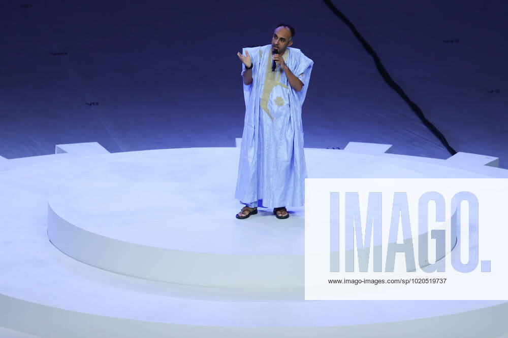 Closing ceremony performance during the Final of the FIFA World Cup, WM, Weltmeisterschaft, Fussball Qatar 2022 between Argentina and France at Lusail Stadium, Lusail, Qatar on 18 December 2022.