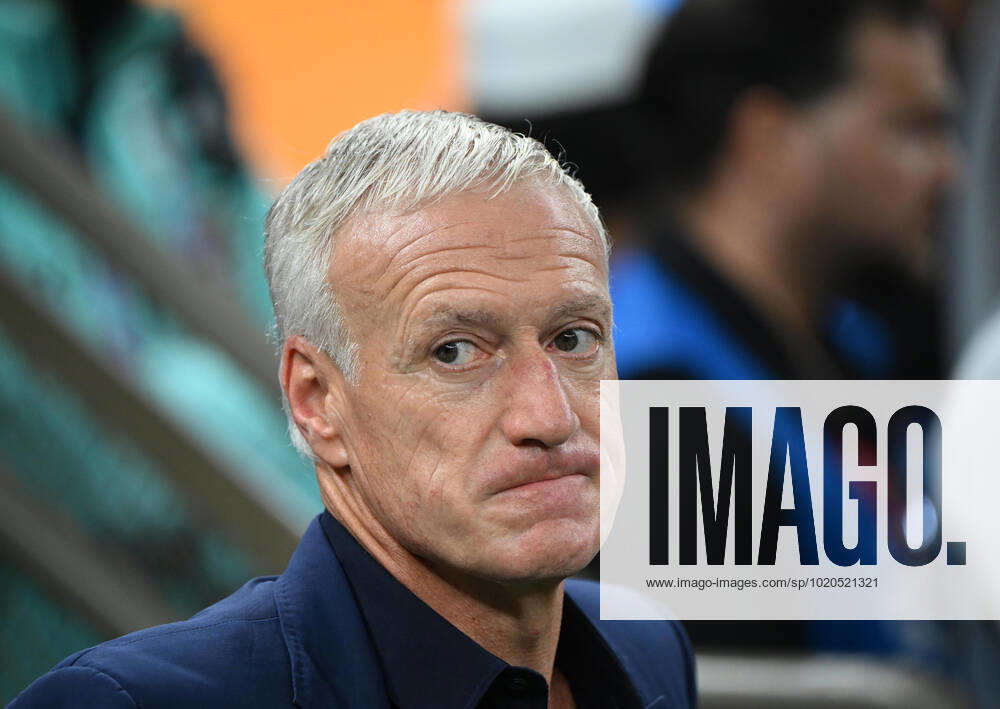 Fussball, Herren, Saison 2022 23, WM in Katar, Finale, Argentinien - Frankreich im Lusail Iconic Stadium in Lusail, Trainer Didier Deschamps (Frankreich), 18.12. 2022,