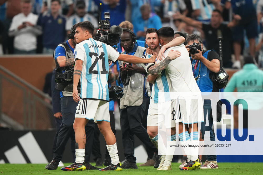 QAT: Argentina v France. FIFA World Cup, WM, Weltmeisterschaft, Fussball Qatar 2022. Final Lionel Messi of Argentina during the FIFA World Cup Qatar 2022 match, Final, between Argentina and France played at Lusail Stadium on Dec 18, 2022 in Lusail, Qatar.