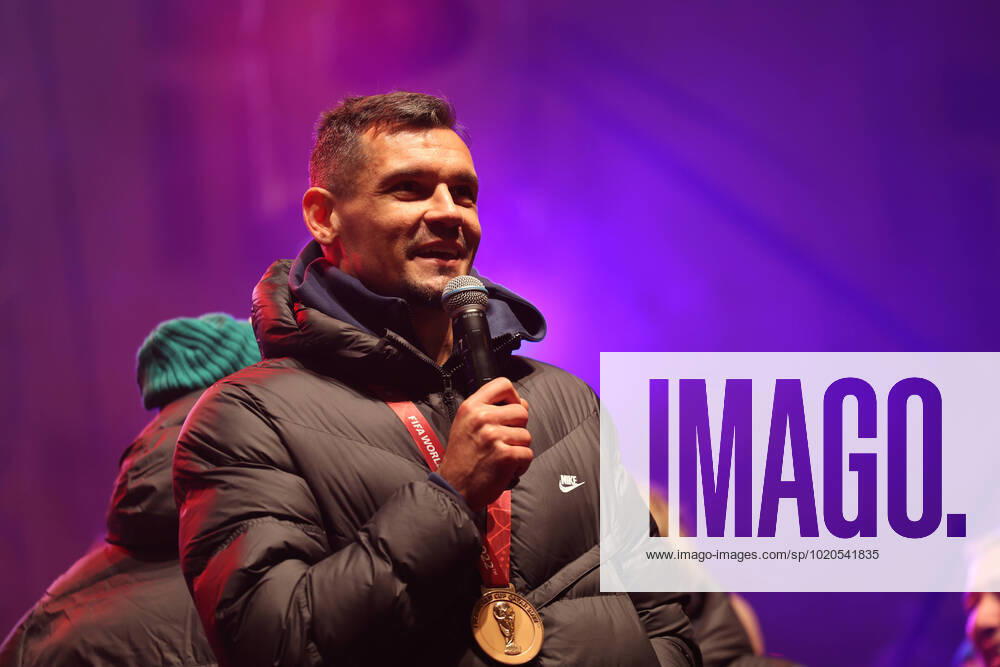 Zagreb, December 18, 2022. Magnificent welcome of the Croatian national football team in Zagreb after winning the bronze medal at the Quatar world cup 2022. Dejan Lovren