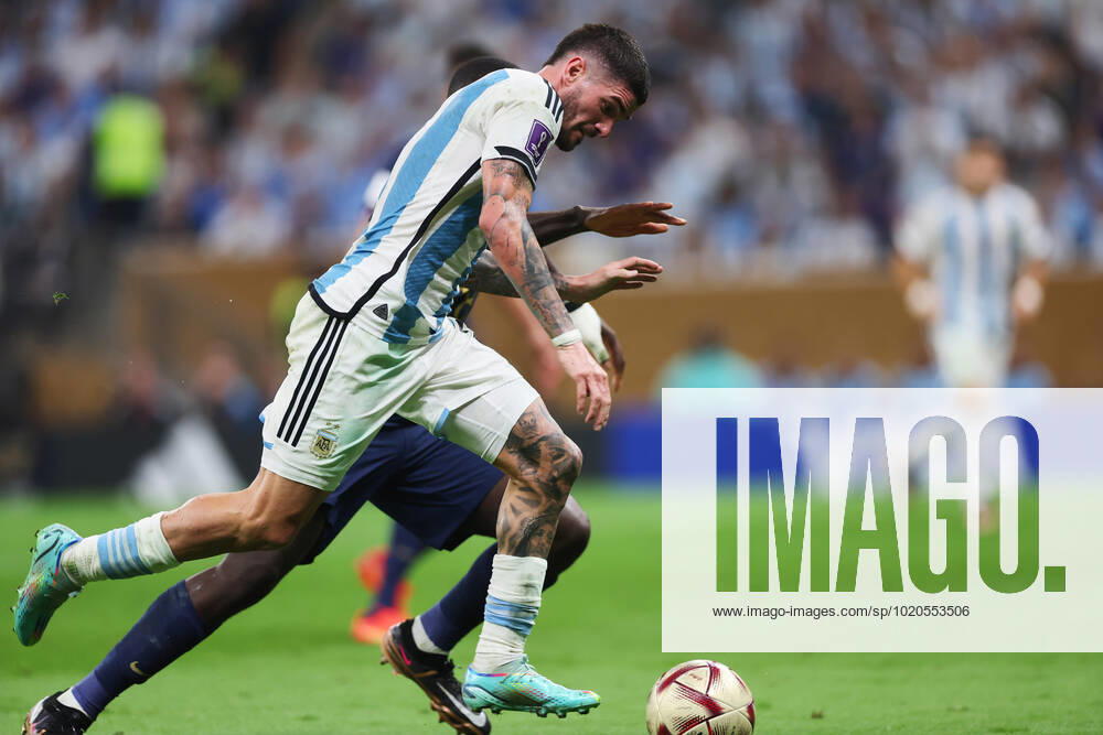 Rodrigo De Paul (ARG), DECEMBER 18, 2022 - Football Soccer : FIFA World Cup, WM, Weltmeisterschaft, Fussball Qatar 2022 final match between Argentina 3(4-2)3 France at Lusail Stadium in Lusail, Qatar. Noxthirdxpartyxsales (206638110)