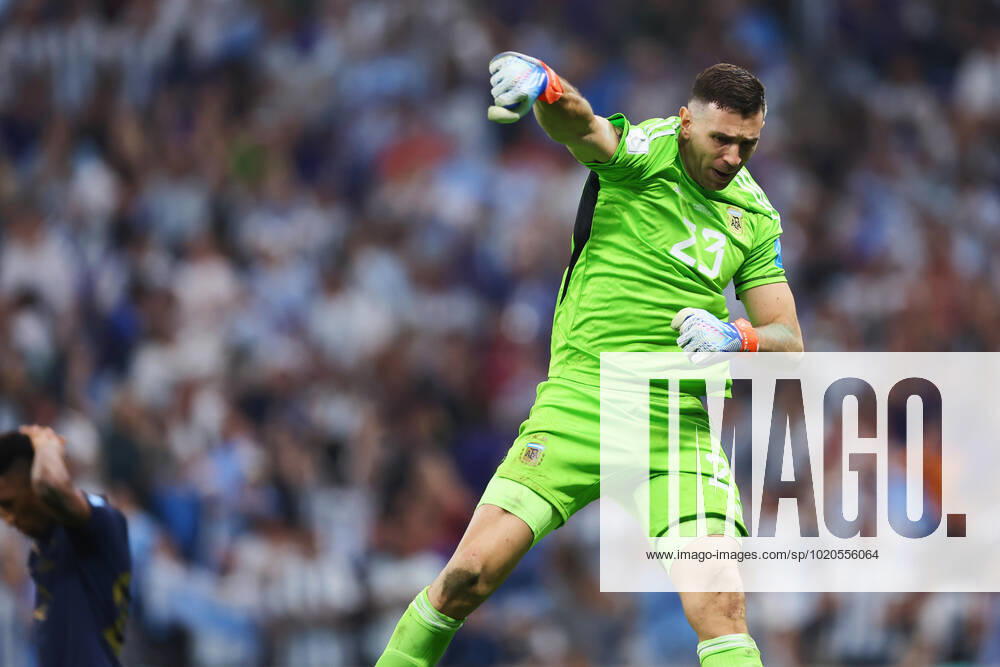 Emiliano Martinez (ARG), DECEMBER 18, 2022 - Football Soccer : FIFA World Cup, WM, Weltmeisterschaft, Fussball Qatar 2022 final match between Argentina 3(4-2)3 France at Lusail Stadium in Lusail, Qatar. Noxthirdxpartyxsales (206638448)
