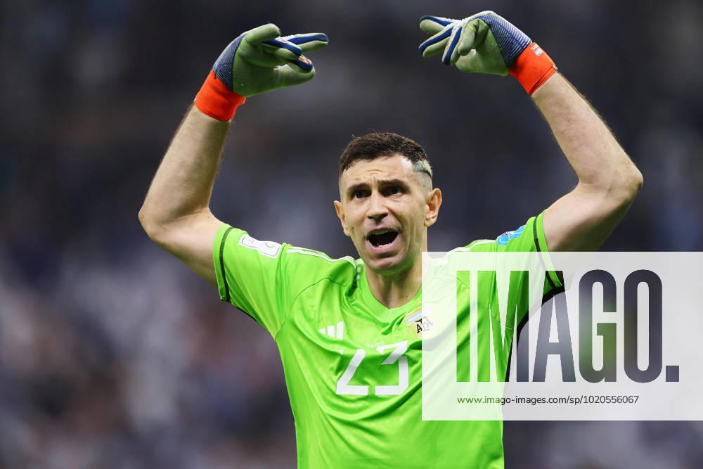 Emiliano Martinez (ARG), DECEMBER 18, 2022 - Football Soccer : FIFA World Cup, WM, Weltmeisterschaft, Fussball Qatar 2022 final match between Argentina 3(4-2)3 France at Lusail Stadium in Lusail, Qatar. Noxthirdxpartyxsales (206638453)