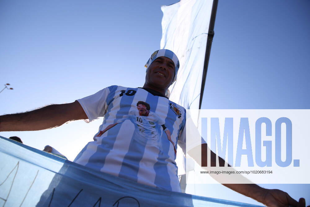 ciudad Autonoma, Buenos aires, Argentina: Argentina world champion of the Qatar cup 2022 arrived in argentina at the ezeiza airport ciudad Autónoma Argentina - ZUMAc230 0196943528st