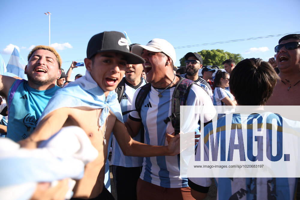 ciudad Autonoma, Buenos aires, Argentina: Argentina world champion of the Qatar cup 2022 arrived in argentina at the ezeiza airport ciudad Autónoma Argentina - ZUMAc230 0196943541st