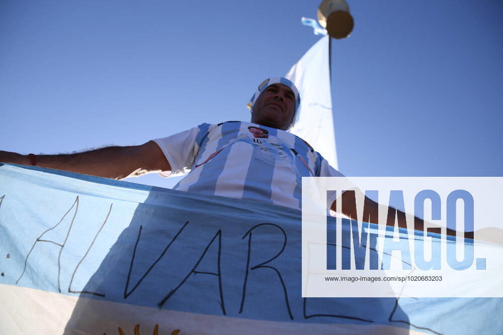 ciudad Autonoma, Buenos aires, Argentina: Argentina world champion of the Qatar cup 2022 arrived in argentina at the ezeiza airport ciudad Autónoma Argentina - ZUMAc230 0196943614st