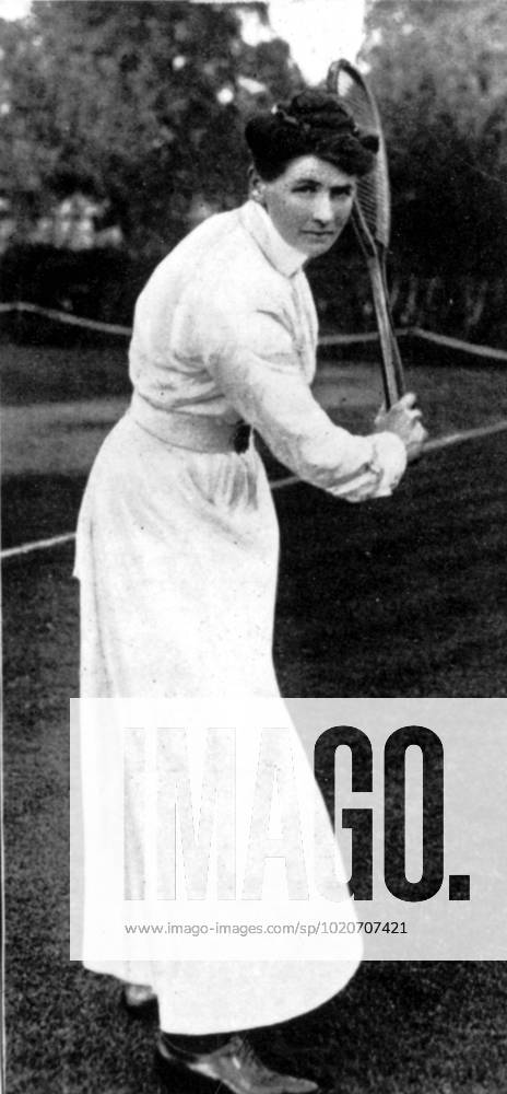 Charlotte Cooper (Great Britain) first woman to win Olympic title Paris 1900 Great Britain