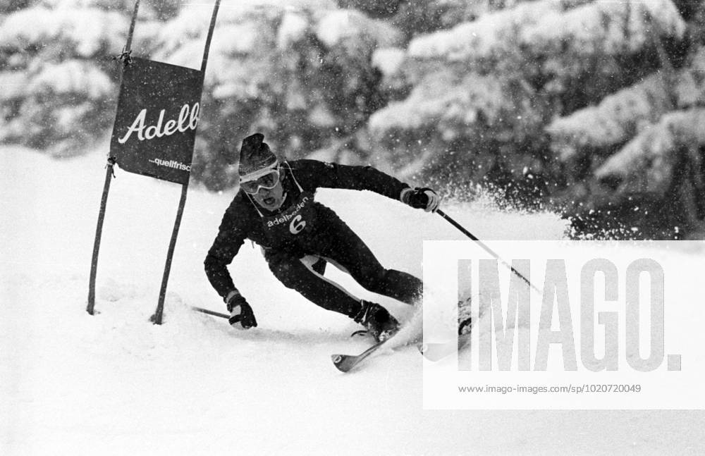Adelboden , Switzerland : french skiing ace Jean Claude Killy winning the Giant Slalom here on 8 January 1968 - an event counting in teh World Cup . Switzerland