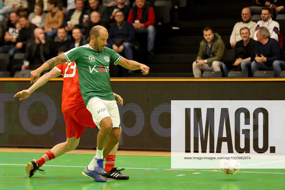 SOCCER - Lions Benefiz Turnier GRAZ,AUSTRIA,27.DEC.22 - SOCCER - Lions Benefiz Legenden Hallenfussball Turnier. Image shows Rene Poms (DSV Leoben). GEPAxpictures Oberlaender