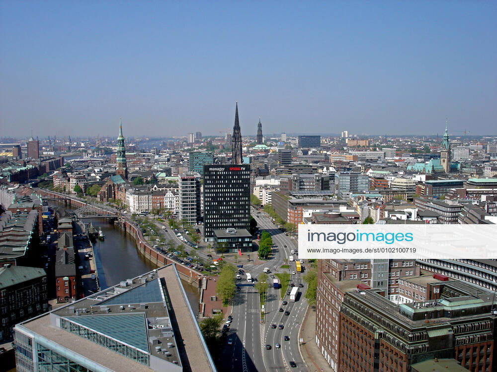 Deutschland, Hamburg, City, Luftaufnahme McPWAL
