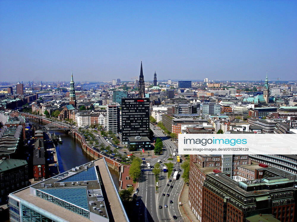 Deutschland, Hamburg, City, Luftaufnahme McPWAL