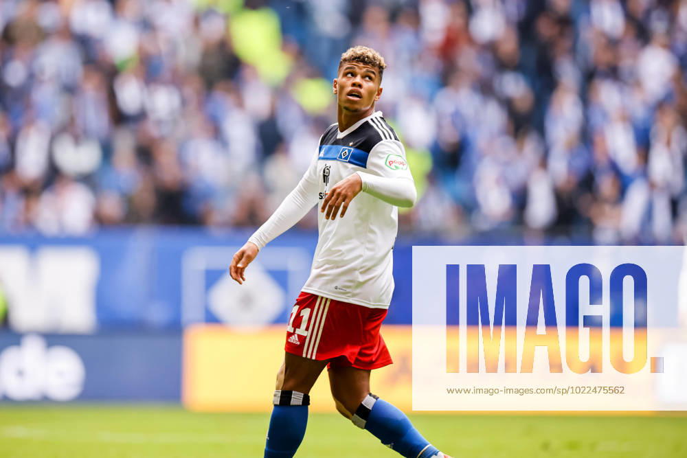- Fußball, 2. Bundesliga 2022 23, Hamburger SV - 1. FC Magdeburg: Ransford-Yeboah Königsdörffer (Hamburger SV, 11) DFL REGULATIONS PROHIBIT ANY USE OF PHOTOGRAPHS AS IMAGE SEQUENCES AND OR QUASI-VIDEO.