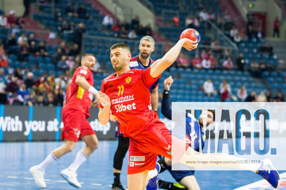 VUJOVIC Branko (Montenegro) HANDBALL : France vs Montà nà gro - Championnats du monde 2023 - Cracovie - 01 18 2023 LaurentTheophile Panoramic