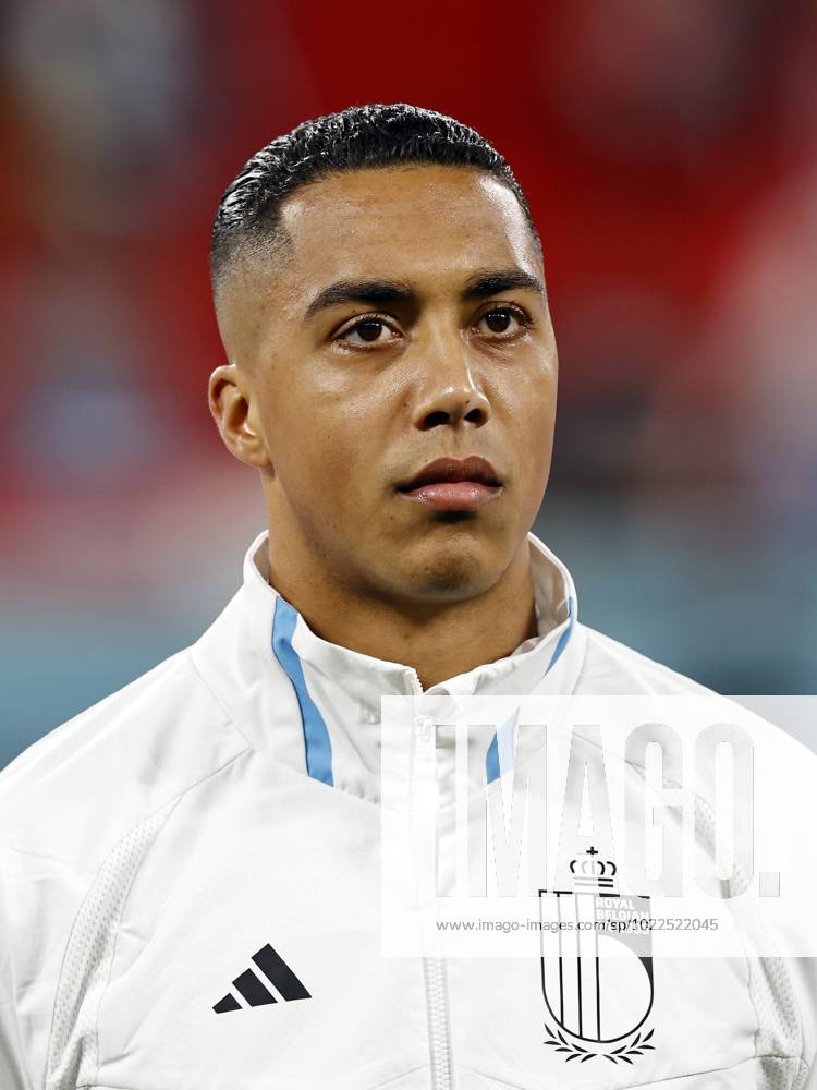AL-RAYYAN - Youri Tielemans of Belgium during the FIFA World Cup, WM, Weltmeisterschaft, Fussball Qatar 2022 group F match between Belgium and Canada at Ahmad Bin Ali Stadium on November 23, 2022 in Al-Rayyan, Qatar. AP Dutch Height MAURICE OF STONE FIFA World Cup Qatar 2022 2022 ANPxSportx xMauricexvanxSteenxWKxIVx