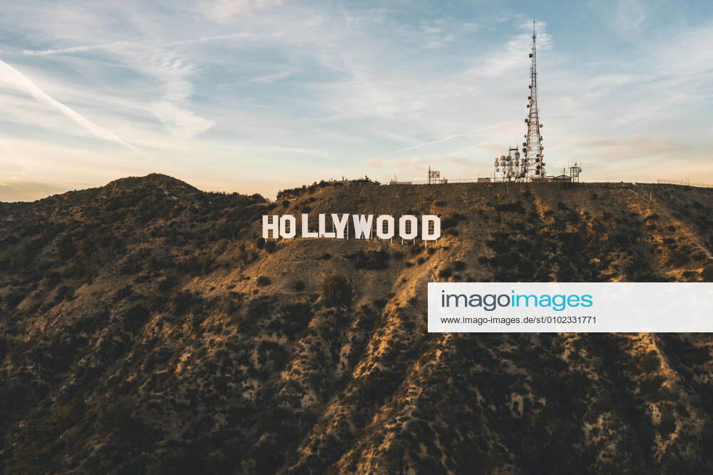 Circa November 2019: Famous Hollywood Sign in Mount Lee in Los Angeles, California United States, California, Los Angeles CR_TWNGSV200702A-437625-01