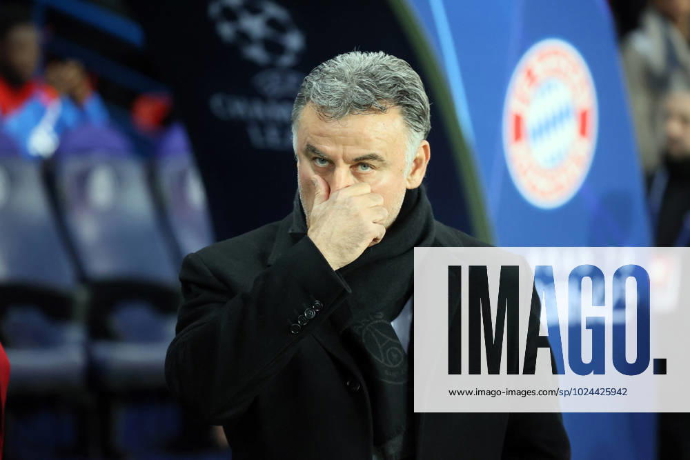 Paris Saint-Germain - FC Bayern München Frankreich, Paris, 14.02.2023, Fussball, Champions League, Paris Saint-Germain - FC Bayern München: Christophe Galtier (Trainer PSG).