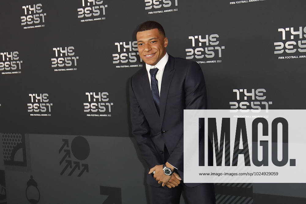 Kylian Mbappe FOOTBALL : The Best FIFA Football Awards 2022 - 27 02 2023 MichaelBaucher Panoramic