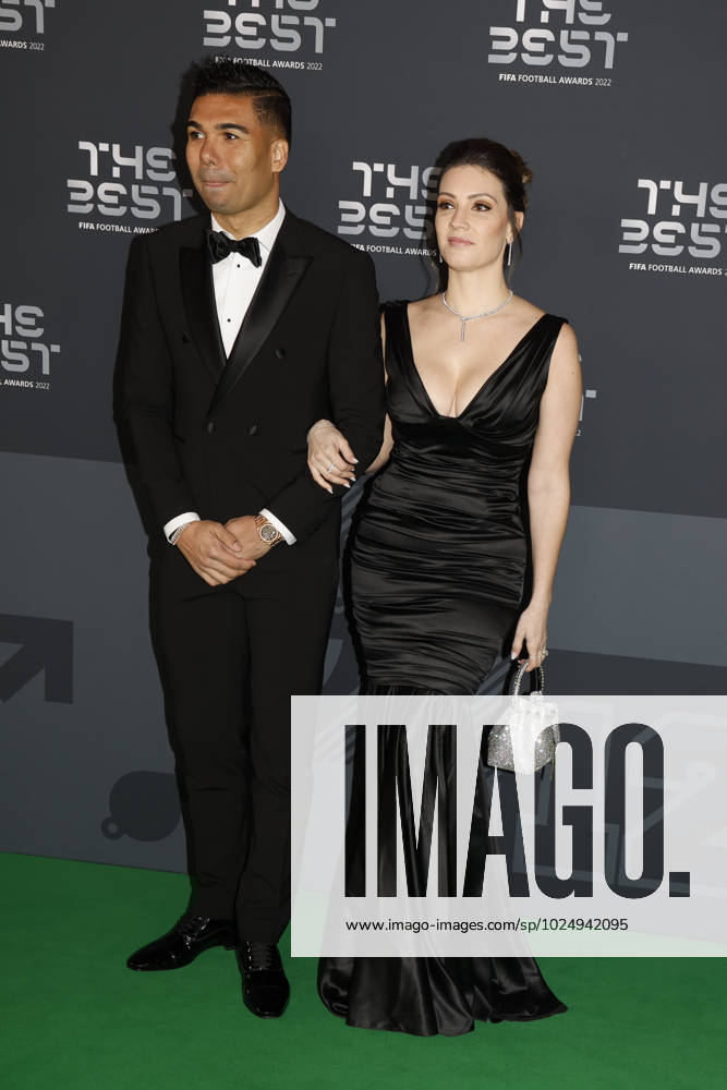 27 Fevrier 2023 : Paris, France : Casemiro joueur brà silien arrivant la la soirà e des FIFA AWARDS THE BEST 2023 à la Salle Pleyel. (Henri Szwarc Starface) 289106 2023-02-27 Paris France
