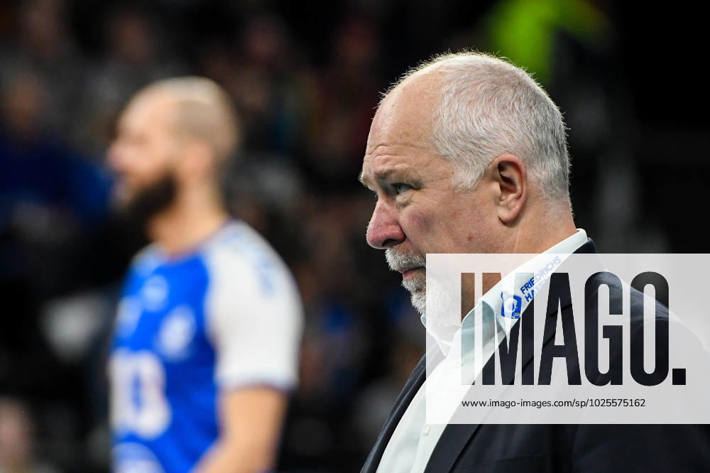 GER, 2023 CEV Volleyball Champions League, VfB Friedrichshafen (GER) vs Jastrzebski Wegiel (POL) 09.03.2023, ratiopharm Arena, Neu-Ulm, GER, 2023 CEV Volleyball Champions League, VfB Friedrichshafen (GER) vs Jastrzebski Wegiel (POL), Viertelfinale, im Bild Mark Lebedew (Friedrichshafen)