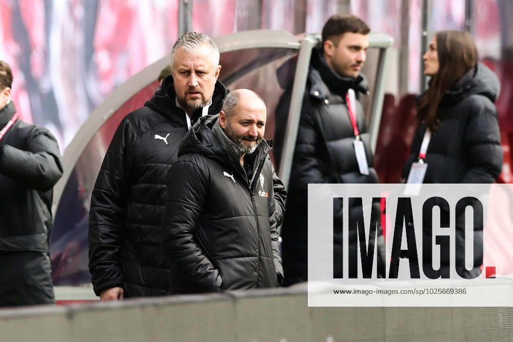 Co-Trainer Oliver Neuville (Borussia Mönchengladbach) - 1. Fussball Bundesliga Saison 2022-2023 Punktspiel RB Leipzig vs. Borussia Mönchengladbach in der Red Bull Arena in Leipzig - Fussball,Deutschland,Mann,Männer