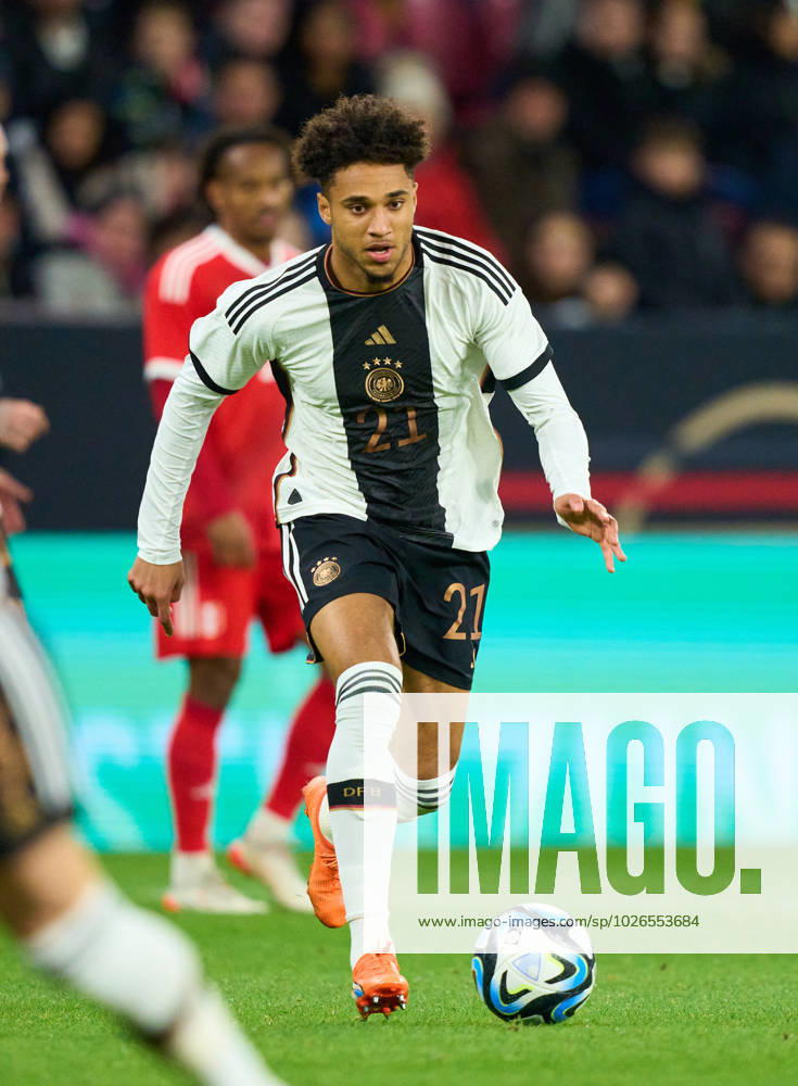 Kevin Schade, DFB 21 in the friendly match GERMANY - PERU 2-0 Preparation for European Championships 2024 in Germany ,Season 2022 2023, on Mar 25, 2023 in Mainz, Germany.