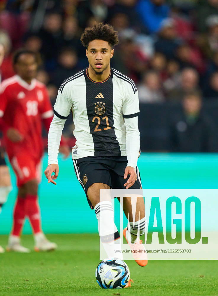 Kevin Schade, DFB 21 in the friendly match GERMANY - PERU 2-0 Preparation for European Championships 2024 in Germany ,Season 2022 2023, on Mar 25, 2023 in Mainz, Germany.