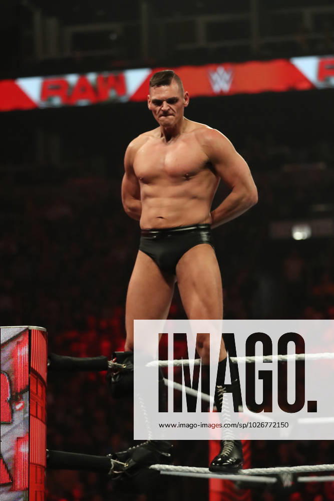 PHOENIX, ARIZONA - MARCH 27: Gunther in the ring for WWE WrestleMania RAW at the Footprint Center on March 27, 2023 in Phoenix, Arizona, United States. (Photo by Alejandro Salazar PX Images Icon Sportswire) WRESTLING: MAR 27 WWE WrestleMania RAW Icon230327084
