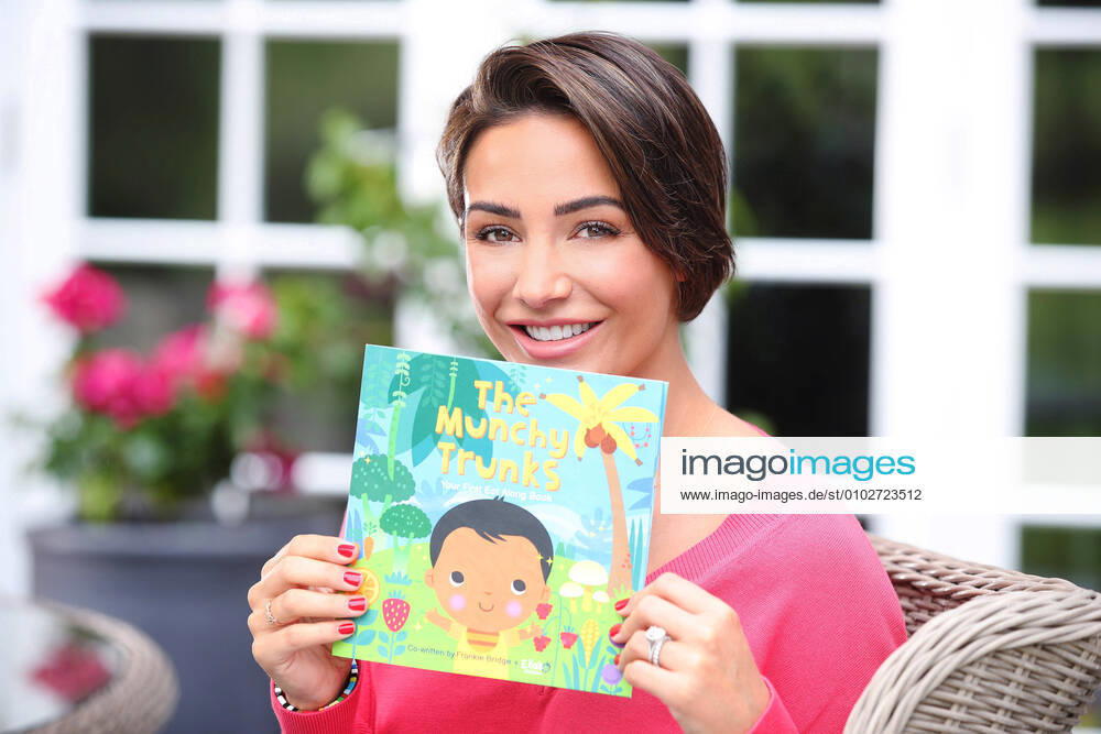 Frankie Bridge has co-written the world?s first ?Eat Along Book? with Ella?s Kitchen to encourage little ones to explore a variety of tasty finger foods through fun, sensory play at mealtimes. The book The Munchy Trunks is available to purchase for £2.50 at ellaskitchen.co.uk eat-along-book, as an eBook via Kindle for £1.50 or free as a podcast. All proceeds from the physical book and 35% from the eBook sales will be donated to Flavour School, a charity delivering sensory education for nurseries in the UK. Featuring: Frankie Bridge Where: Surrey, United Kingdom When: 29 Jul 2020 Credit: PinPep Cover Images