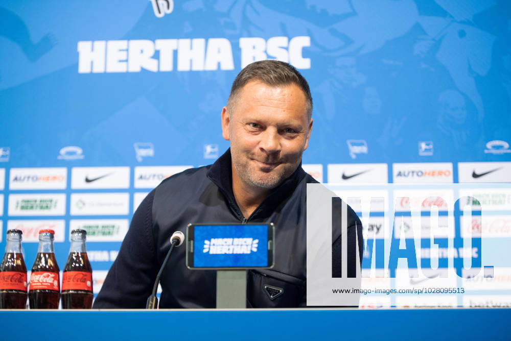 Fussball, Herren, Saison 2022 2023, 1. Bundesliga, Hertha BSC, Pressekonferenz zur Vorstellung des neuen Cheftrainers, Trainer Pal Dardai (Hertha BSC), 17.04. 2023,