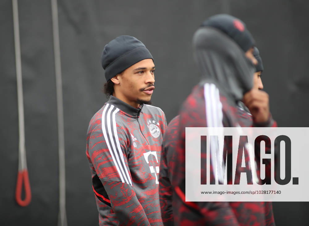 München, Deutschland 18. April 2023: Fussball, Herren, Saison 2022 2023, FC Bayern München, Säbener Strasse, Trainingsgelände, Training, Abschlusstraining Leroy Sane (FC Bayern München)