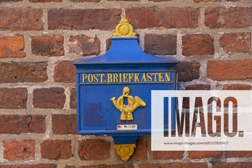 Alter Briefkasten, Böttcherstraße, Bremen, Deutschland, Europa