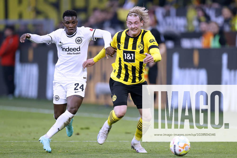 BRANDT Julian Team BVB mit ULINEIA BUTA Bundesliga DFL Saison 2022 - 2023 BL Spiel BVB - Eintracht Frankfurt 4 : 0 am 22. 04. 2023 in Dortmund DFL REGULATIONS PROHIBIT ANY USE OF PHOTOGRAPHS as IMAGE SEQUENCES and or QUASI-VIDEO
