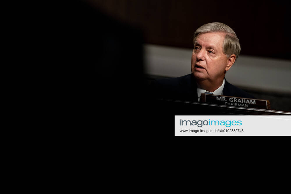 United States Senator Lindsey Graham (Republican of South Carolina), Chairman, US Senate Judiciary Committee speaks during a US Senate Judiciary Committee hearing on oversight of the crossfire hurricane investigation on Capitol Hill in Washington, DC on August 5, 2020 Washington USA - ZUMAs152 20200805_zaa_s152_018