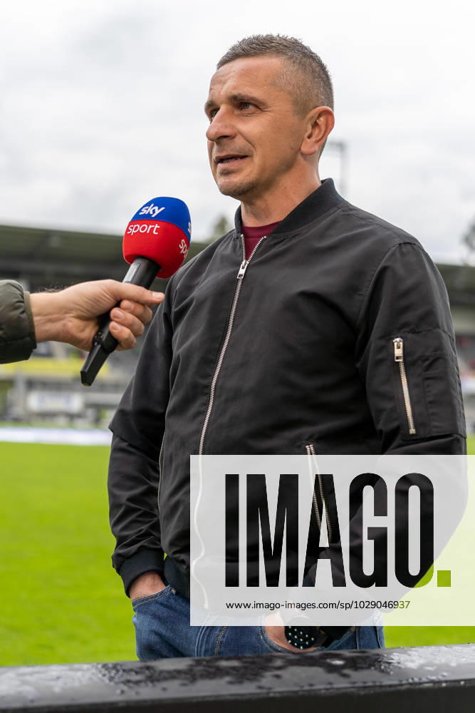 Mersad Selimbegovic (SSV Jahn Regensburg, Trainer), GER, SV Sandhausen vs. SSV Jahn Regensburg, Fussball, 2.Bundesliga, 30. Spieltag, Spielzeit 2022 2023, 30.04.2023, REGULATIONS PROHIBIT ANY USE OF PHOTOGRAPHS AS IMAGE SEQUENCES, GER, SV Sandhausen vs. SSV Jahn Regensburg, Fussball, 2.Bundesliga, 30. Spieltag, Spielzeit 2022 2023, 30.04.2023 Sandhausen