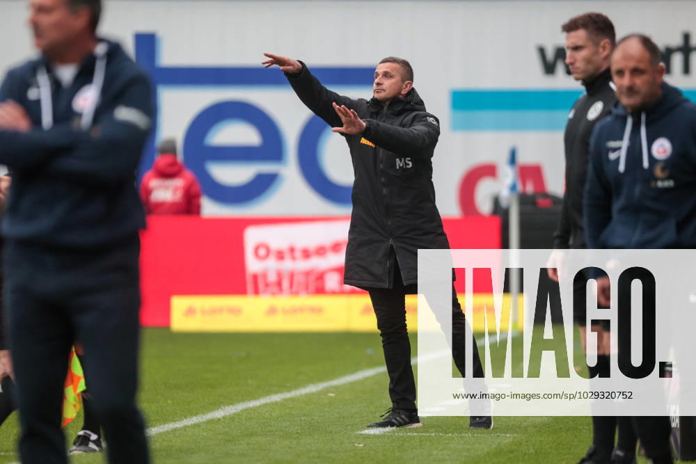 Trainer Mersed Selimbegovic (Regensburg) ; GER, FC Hansa Rostock vs. SSV Jahn Regensburg, Fussball, 2. Bundesliga, 31. Spieltag, Spielzeit 2022 2023, 06.05..2023, DFL REGULATIONS PROHIBIT ANY USE OF PHOTOGRAPHS AS IMAGE SEQUENCES AND OR QUASI-VIDEO, GER, FC Hansa Rostock vs. SSV Jahn Regensburg, Fussball, 2. Bundesliga, 31. Spieltag, Spielzeit 2022 2023, 06.05..2023 Rostock