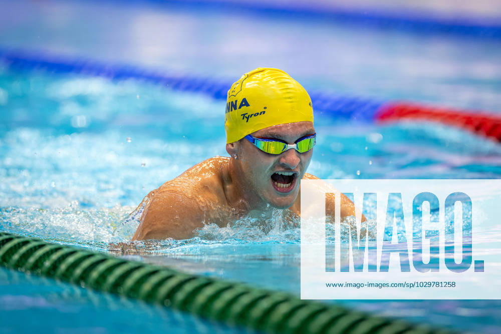 Schwimmen Berlin 11.05.2023 Paraschwimmen Para Schwimmen IDM 2023 Adam Karas (GER)
