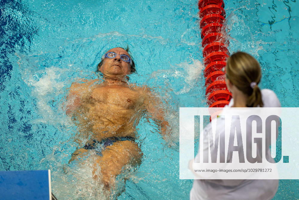 Schwimmen Berlin 11.05.2023 Paraschwimmen Para Schwimmen IDM 2023 Johann Peutler (GER)