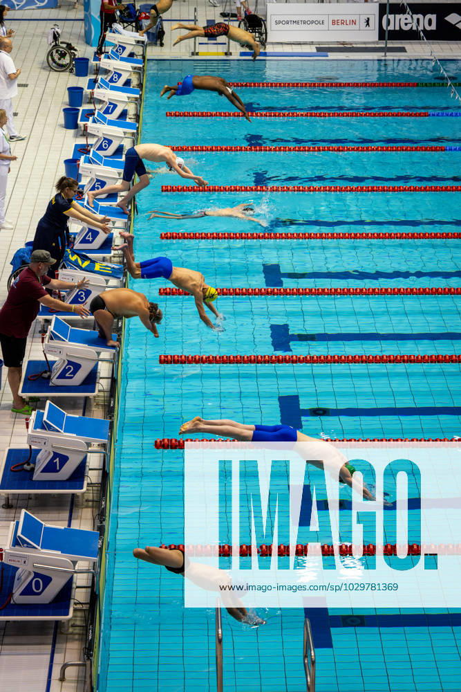 Schwimmen Berlin 11.05.2023 Paraschwimmen Para Schwimmen IDM 2023 Start Feature