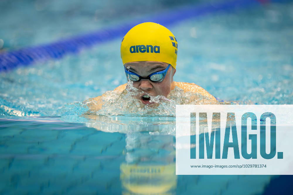 Schwimmen Berlin 11.05.2023 Paraschwimmen Para Schwimmen IDM 2023 Edvin Söderlind (SWE)