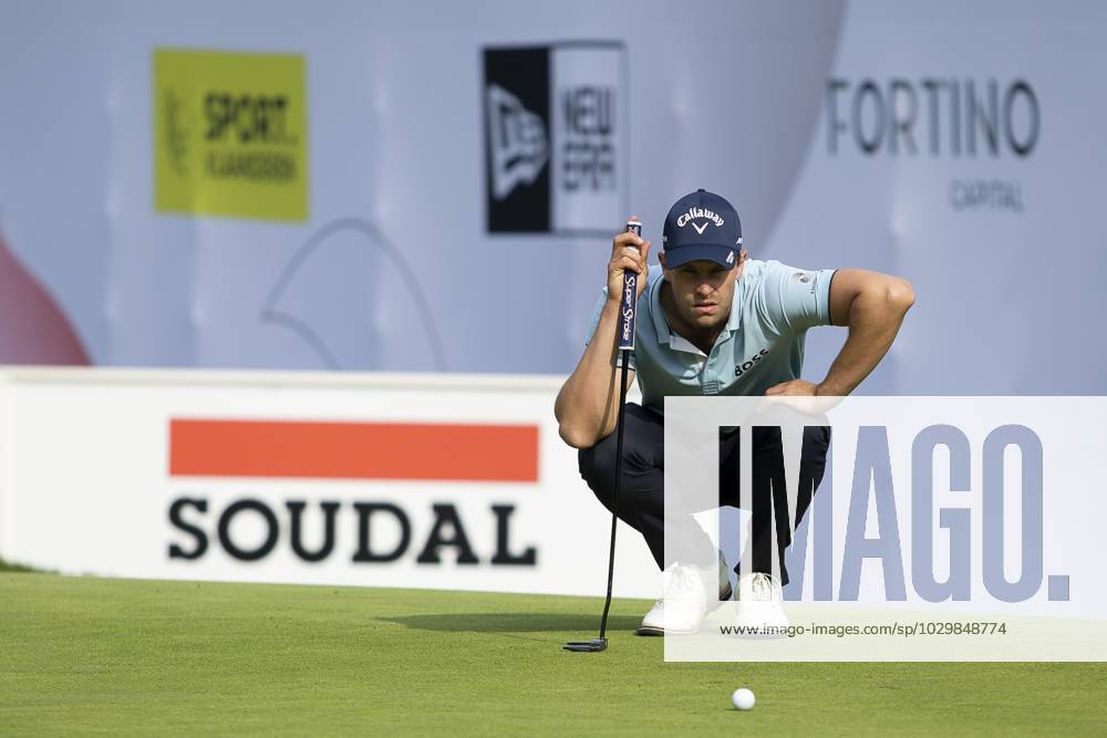 Belgian Thomas Detry pictured during the Soudal Open golf tournament in Schilde, Sunday 14 May 2023. KRISTOFxVANxACCOM x67286650x