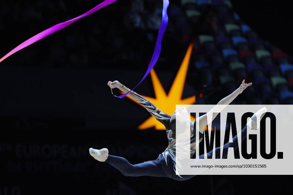 KW20 Darja Varfolomeev, GER, during apparatus final at 2023 European Rhythmic gymnastics, Rhythmische Sportgymnastik, RSG championships in Baku; 21 05 2023;