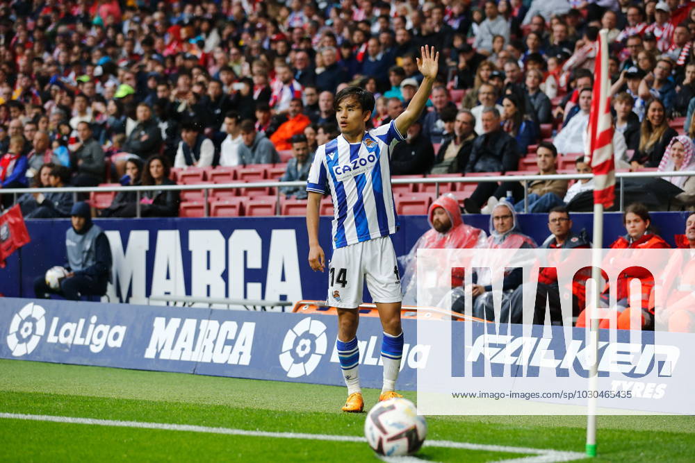 Takefusa Kubo (Sociedad), MAY 28, 2023 - Football Soccer : Spanish La Liga Santander match between Club Atletico de Madrid 2-1 Real Sociedad at the Estadio Civitas Metropolitano in Madrid, Spain. Noxthirdxpartyxsales (219876597)