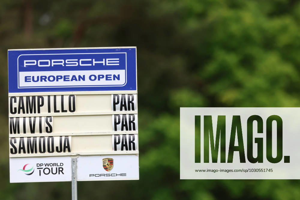 Golf: Porsche European Open 2023, Winsen Luhe, 01.06.2023 Feature Winsen Luhe Germany