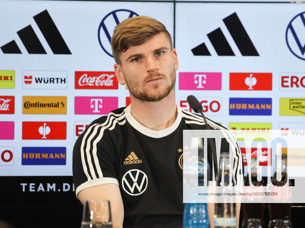 Timo Werner, RB Leipzig, Pressekonferenz DFB Nationalmannschaft, 8.6.2023, Frankfurt, DFB-Campus, Pressekonferenz DFB Nationalmannschaft, 8.6.2023, Frankfurt, DFB-Campus, Frankfurt