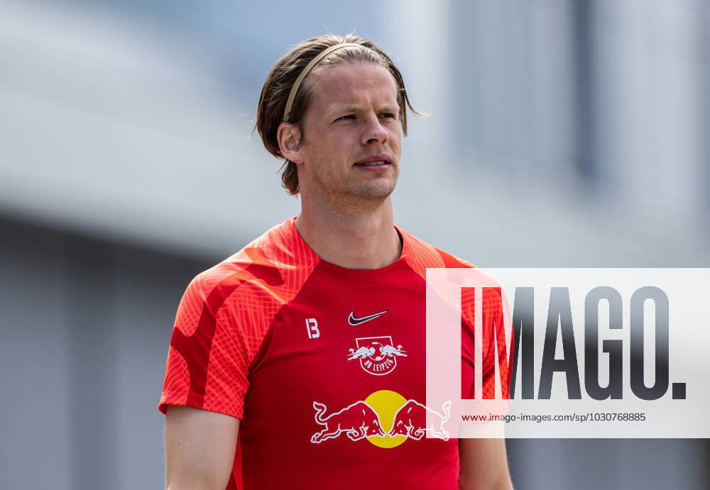 Leipzigs Torwart Torhueter Oerjan Nyland Fussball 1. Bundesliga, Training, RB Leipzig 01. Juni 2023: Leipzig, Trainingsgelaende am Cottaweg RB Leipzig - Training