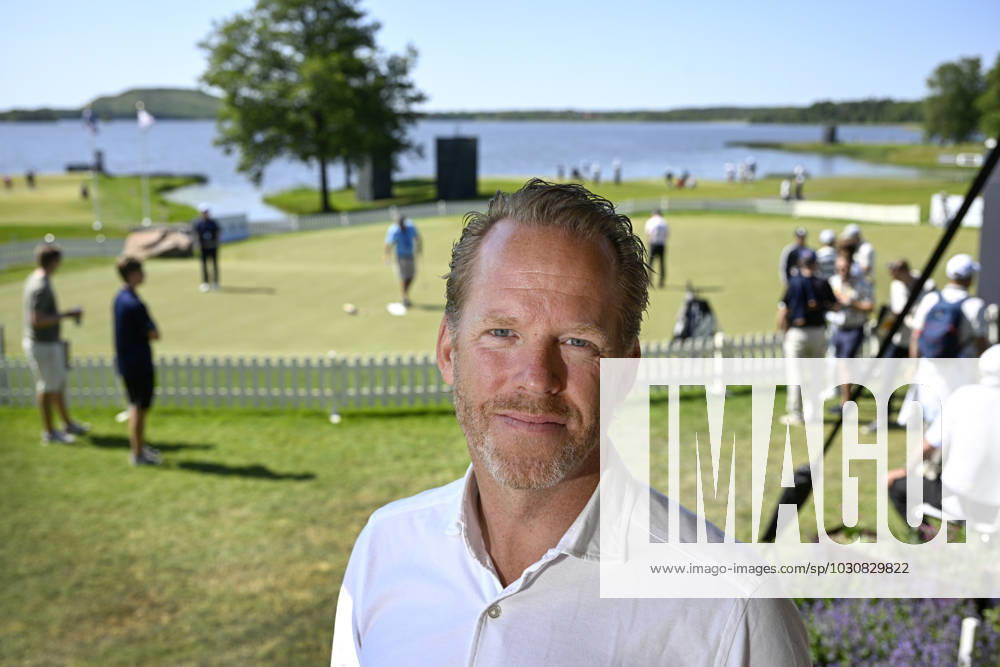 STOCKHOLM 20230611 Tävlingschefen Claes Nilsson under sista rundan i Europatourtävlingen Scandinavian Mixed pa Ullna golfbana. STOCKHOLM SVERIGE